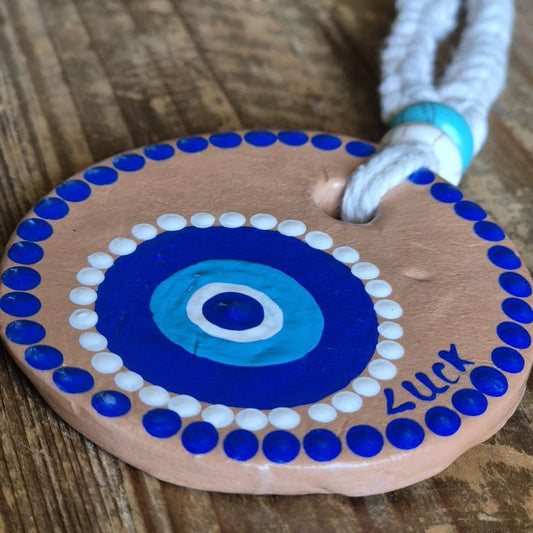 Porte-bonheur - Oeil Grec bleu