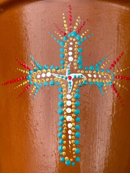 Cache pot "cœur sacré"