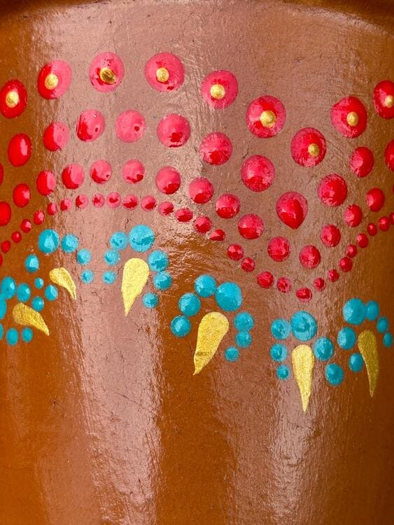 Cache pot "cœur sacré"