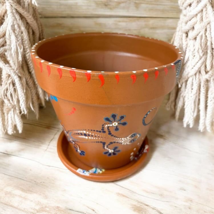Cache pot  "esprits du jardin"