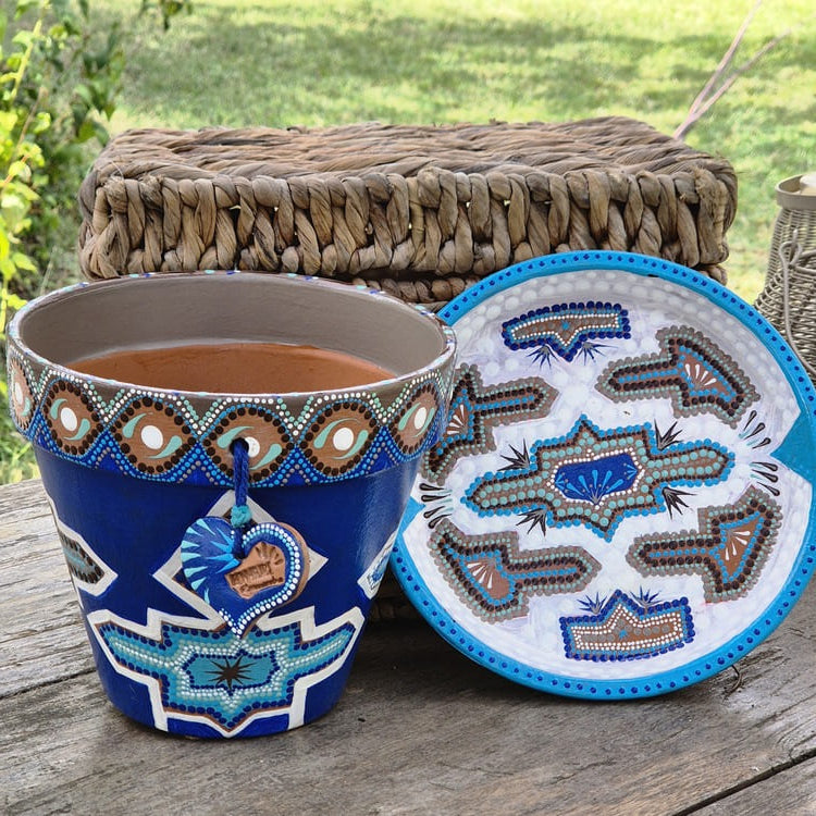 Cache-Pot "Etoile du sud"