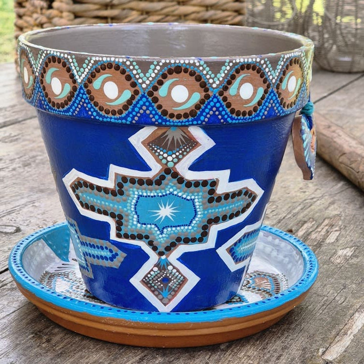 Cache-Pot "Etoile du sud"