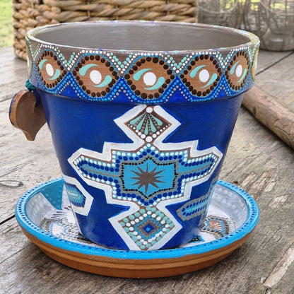 Cache-Pot "Etoile du sud"