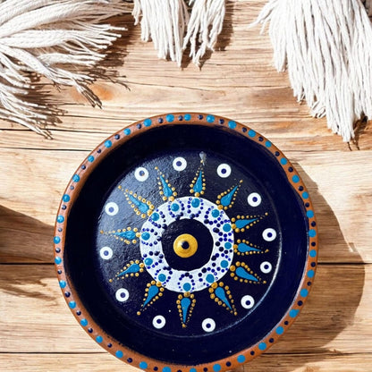 Cache pot  "Œil solaire"