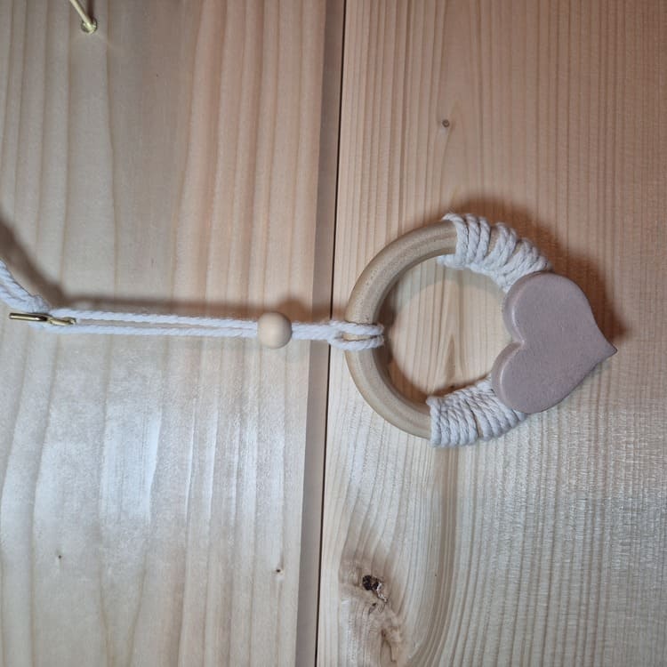 Suspensions de Noël bohèmes et naturelles