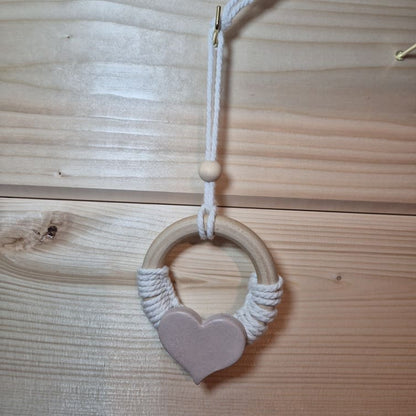 Suspensions de Noël bohèmes et naturelles