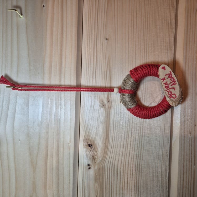 Suspensions de Noël bohèmes et naturelles