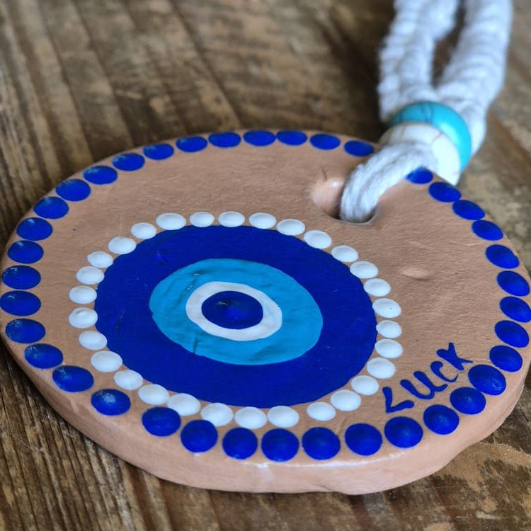 Porte-bonheur - Oeil Grec bleu