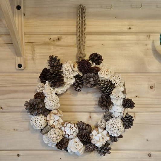 Couronne de Noël forêt douce