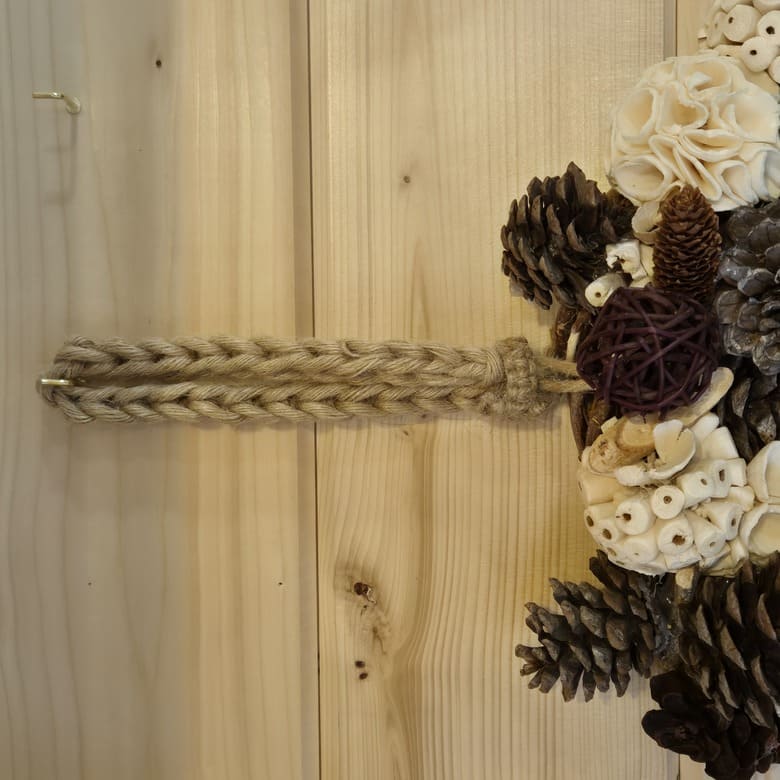 Couronne de Noël forêt douce