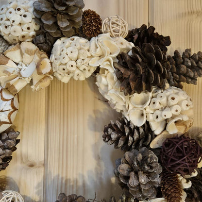 Couronne de Noël forêt douce