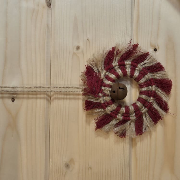 Suspensions de Noël bohèmes et naturelles Médium